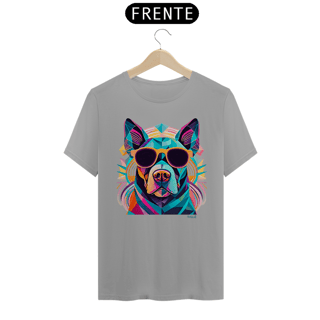 Nome do produtoCamiseta Quality  Polígonos - Cachorro