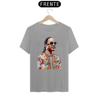 Nome do produtoCamiseta Taquê Lendas - Stevie Wonder