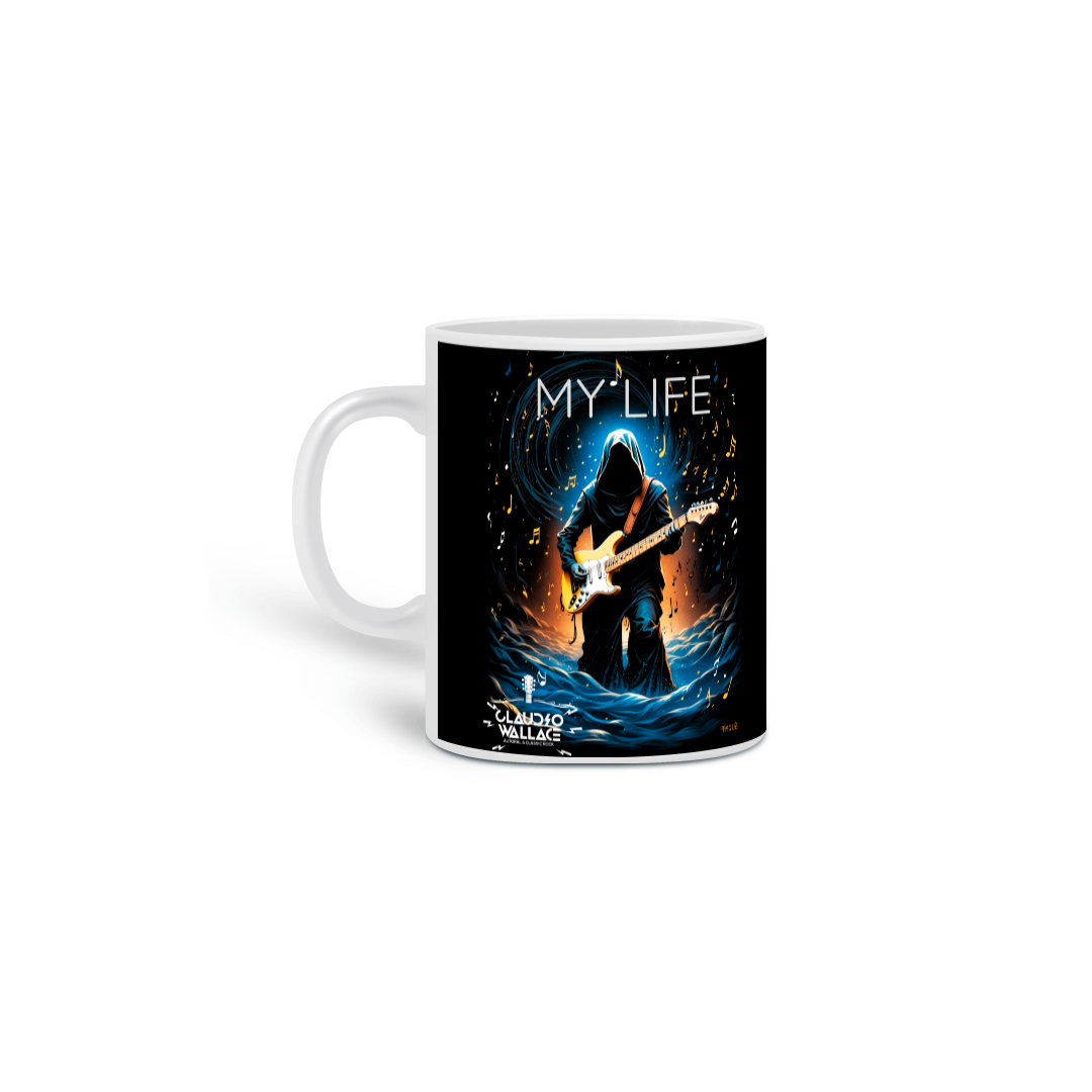 Nome do produto: Caneca Claudio Wallace - My Life