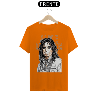 Nome do produtoCamiseta Taquê Lendas - Alice Cooper