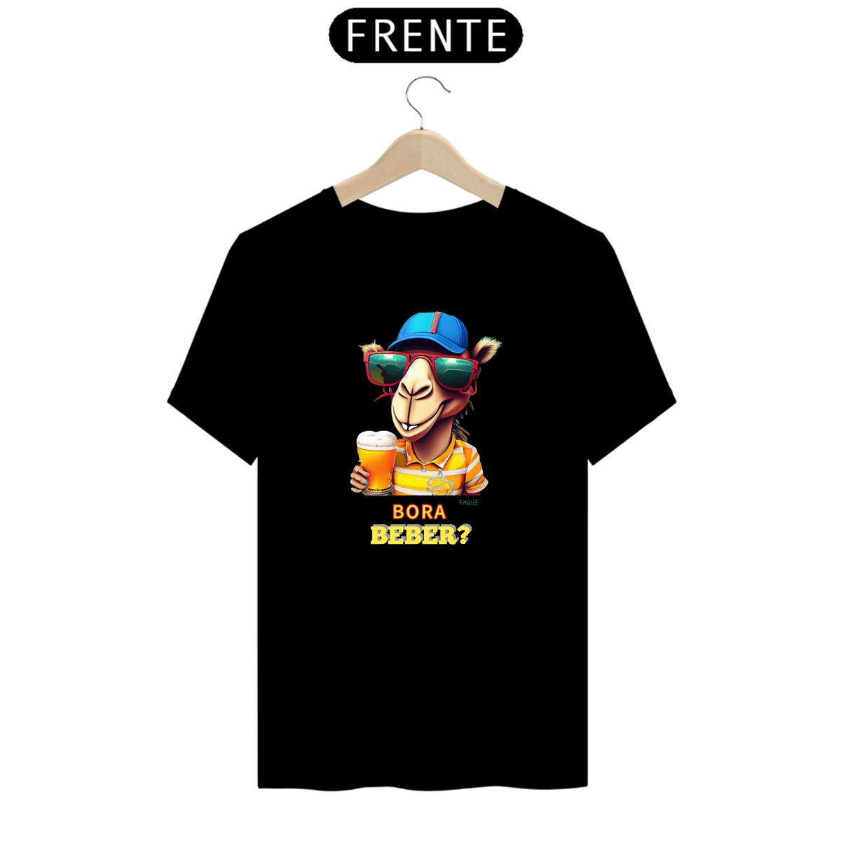 Nome do produto: Camiseta Premium Bora Beber (malha lixada 100% algodão) 