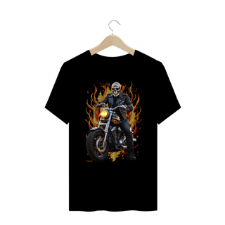 Nome do produtoCamiseta Plus Size Motoqueiro Caveira