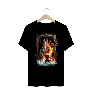 Nome do produtoCamiseta Água X Fogo Plus Size