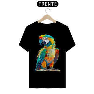 Nome do produtoCamiseta Papagaio Poligonos