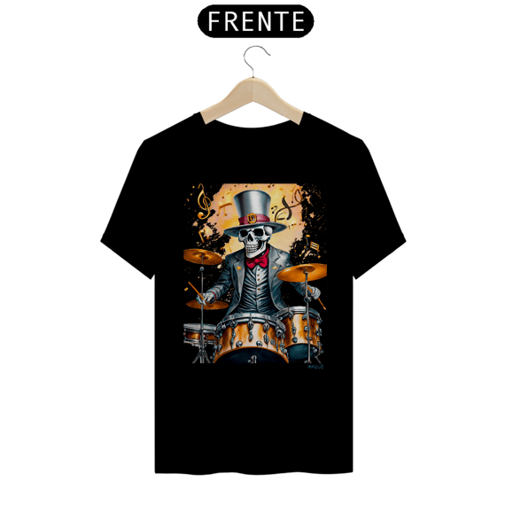 Camiseta Taquê Skull Drummer