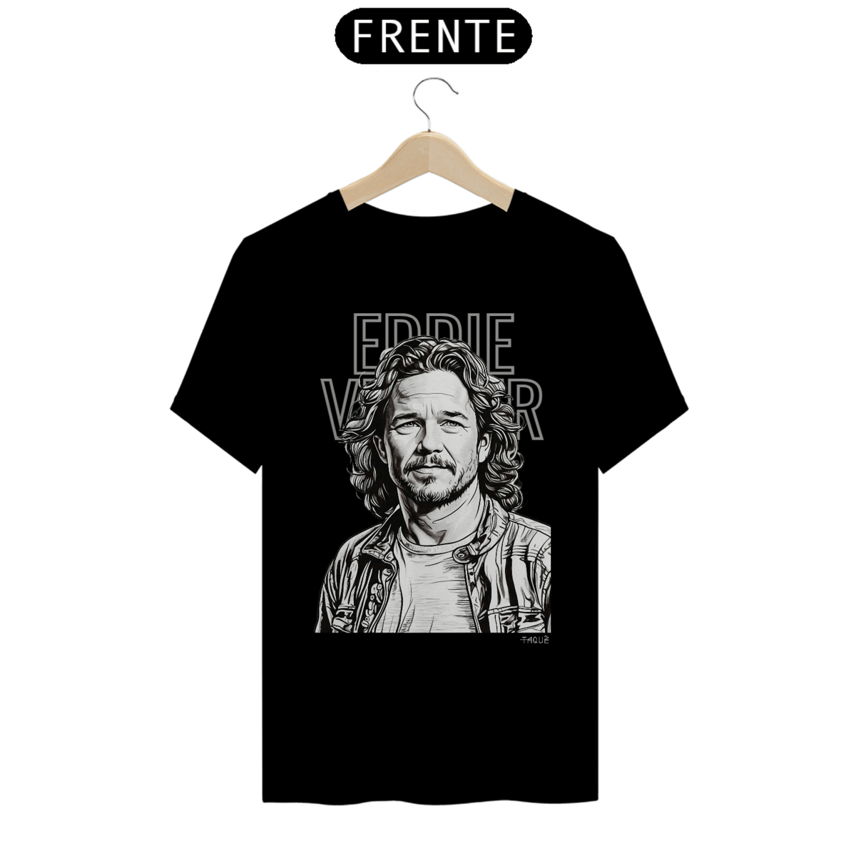 Nome do produto: Camiseta Taquê Lendas - Eddie Vedder