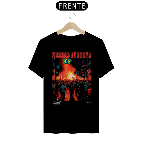 Camiseta Claudio Wallace - Nessas Guerras