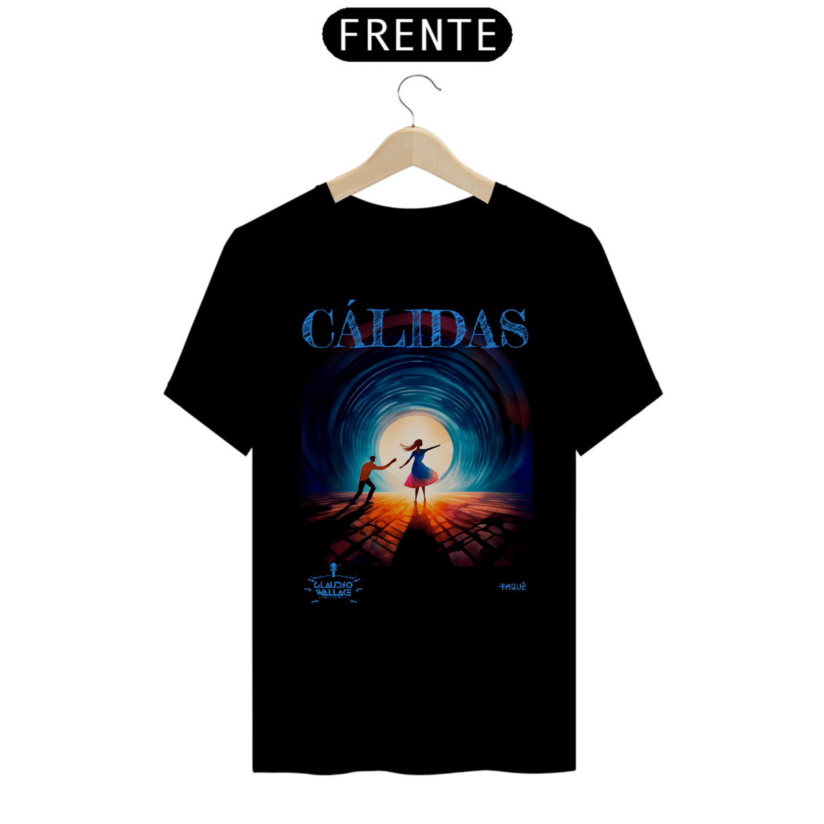 Nome do produto: Camiseta Cláudio Wallace - Cálidas