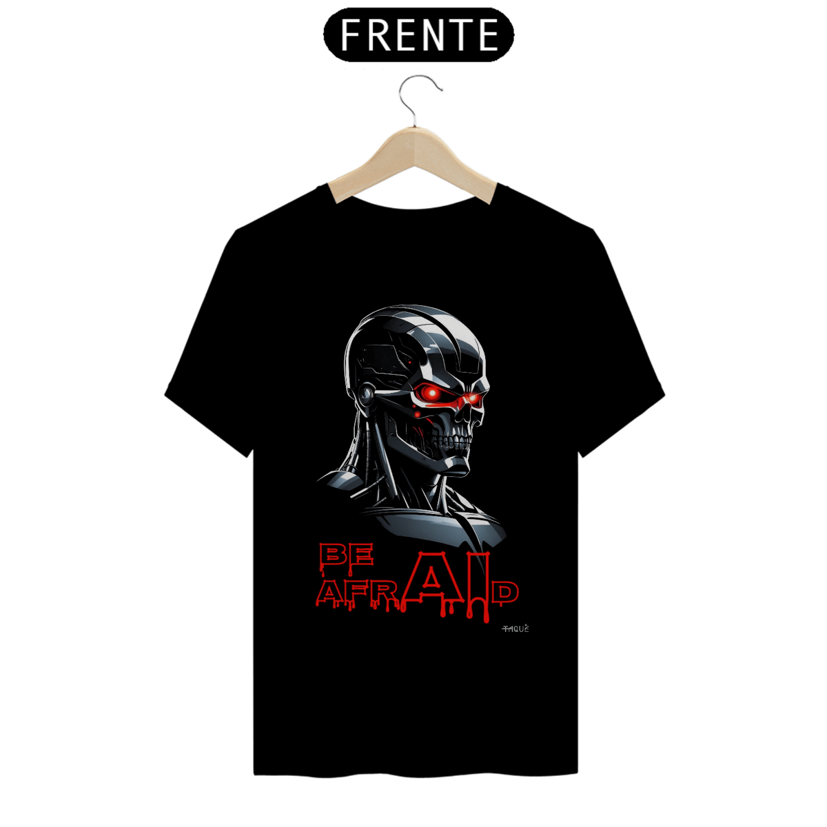 Nome do produto: Camiseta Taquê be afrAId