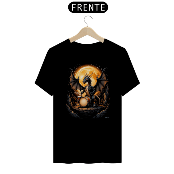 Camiseta Taquê Dragão Baterista