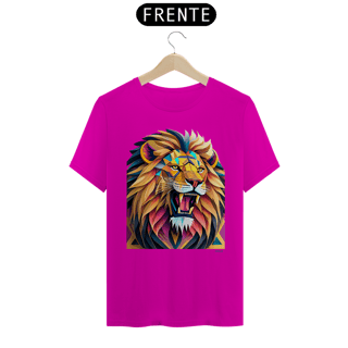 Nome do produtoCamiseta Leão Polígonos