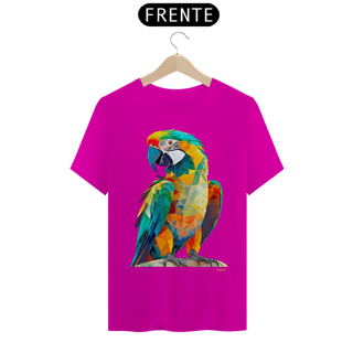 Nome do produtoCamiseta Papagaio Poligonos
