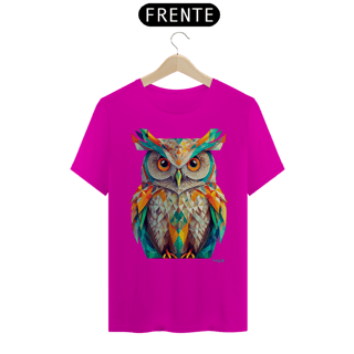 Nome do produtoCamiseta Coruja 2 Polígonos