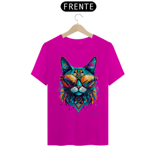 Nome do produtoCamiseta Gato 1 Polígonos