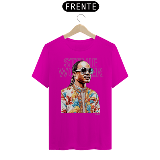 Nome do produtoCamiseta Taquê Lendas - Stevie Wonder