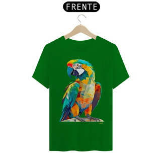 Nome do produtoCamiseta Papagaio Poligonos