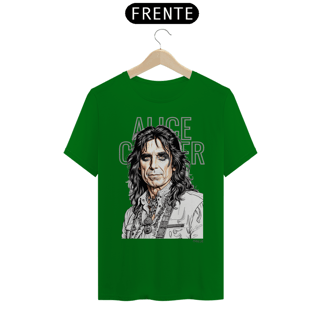 Nome do produtoCamiseta Taquê Lendas - Alice Cooper