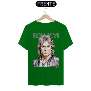 Nome do produtoCamiseta Taquê Lendas - Bon Jovi