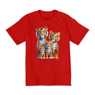 Nome do produtoCamiseta Infantil Quality Familia Tigrinhos