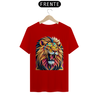 Nome do produtoCamiseta Leão Polígonos