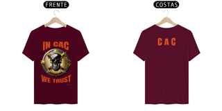 Nome do produtoCamiseta Quality Frente e Verso CAC