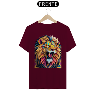 Nome do produtoCamiseta Leão Polígonos