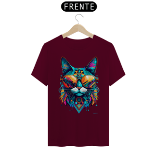 Nome do produtoCamiseta Gato 1 Polígonos