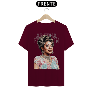 Nome do produtoCamiseta Taquê Lendas - Aretha Franklin
