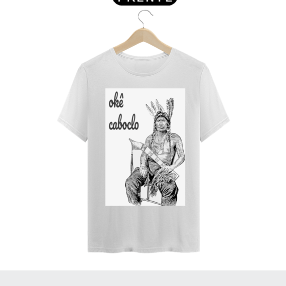 CAMISETA - Caboclo sentado