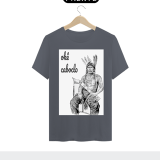 Nome do produto CAMISETA - Caboclo sentado