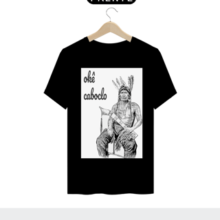 Nome do produto CAMISETA - Caboclo sentado