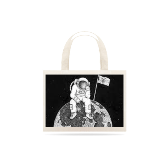 Eco bag do espaço