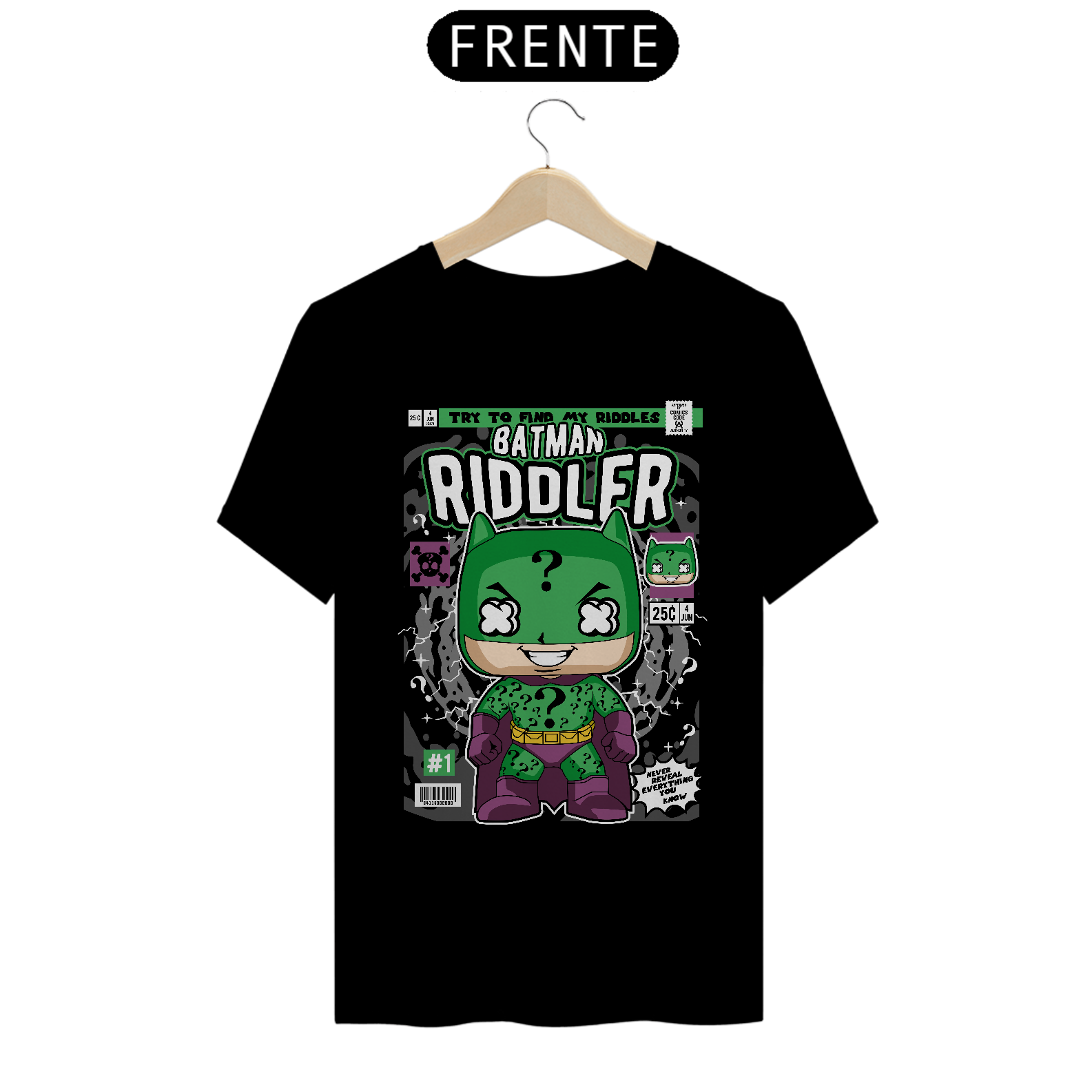 Tshirt Classic Batman Riddler