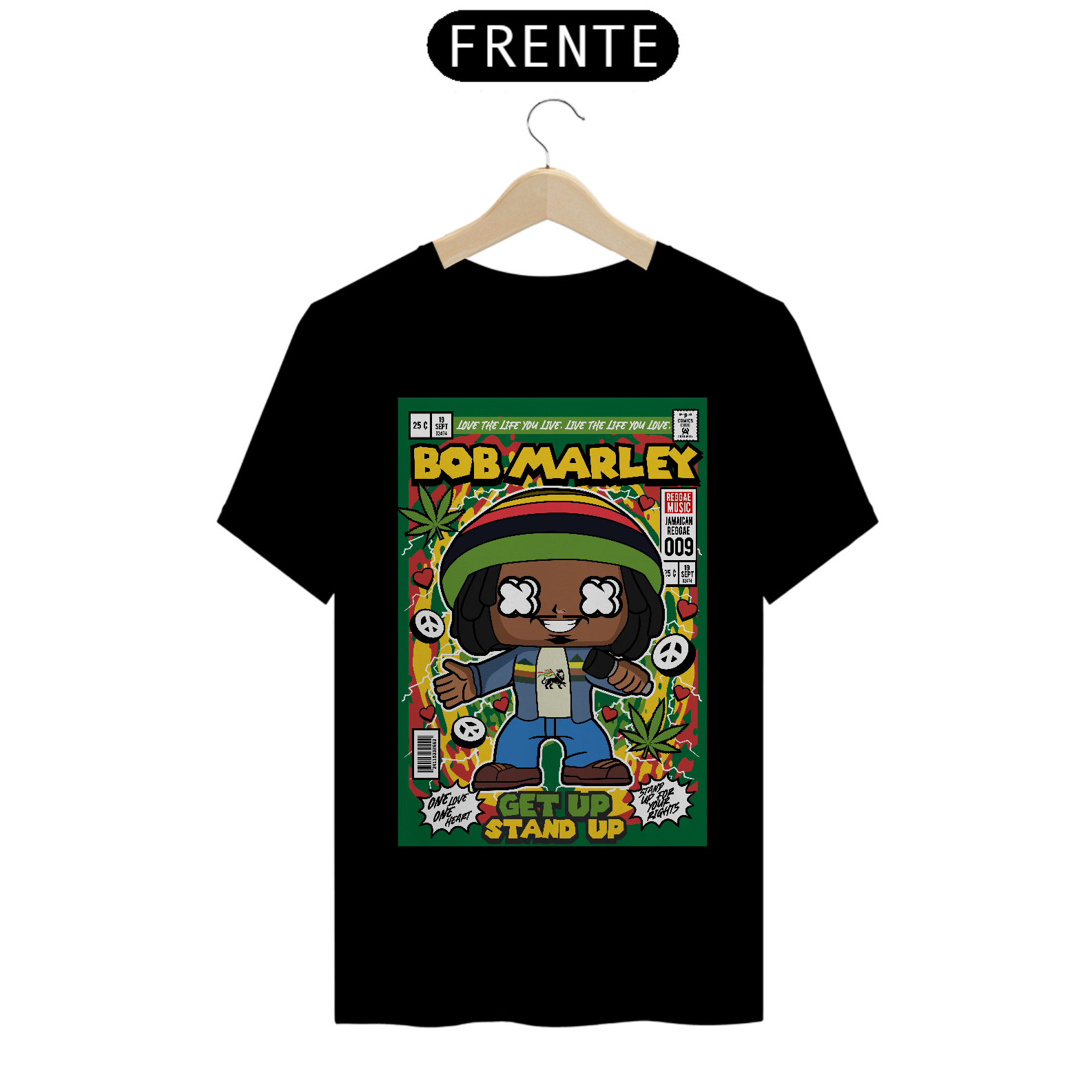 Tshirt Classic Bob Marley