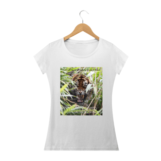 Camiseta Krieger Hidden Kitten Feminina