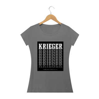 Camiseta Krieger Shades Feminina (estonada/pele de pessego)