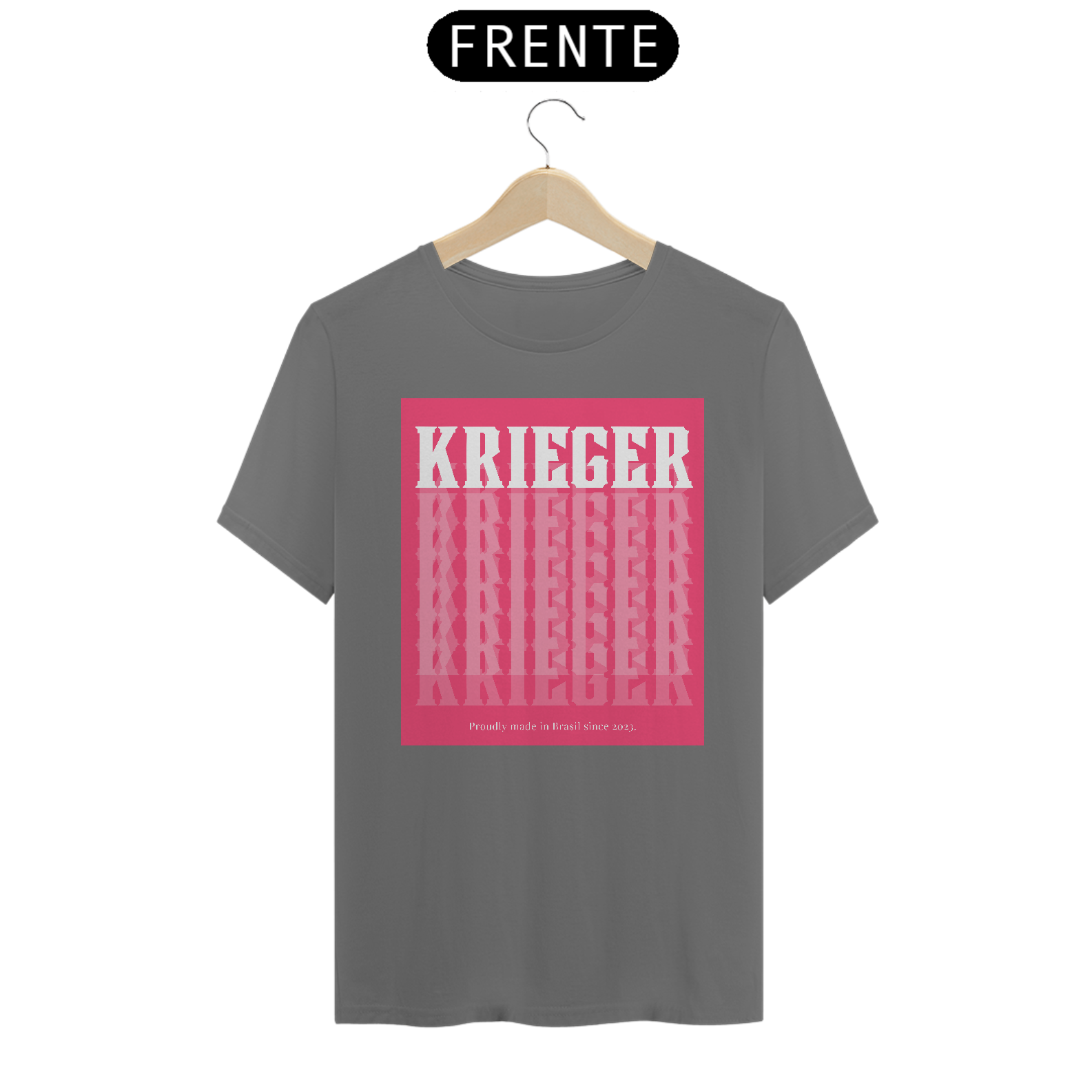 Camiseta Krieger Shades (estonada/pele de pessego)