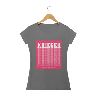 Camiseta Krieger Shades Feminina (estonada/pele de pessego)