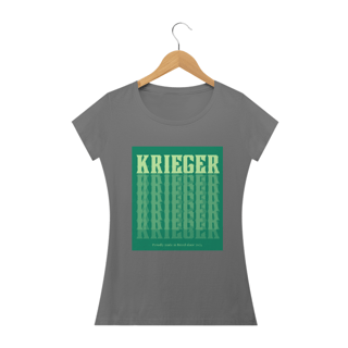 Camiseta Krieger Shades Feminina (estonada/pele de pessego)