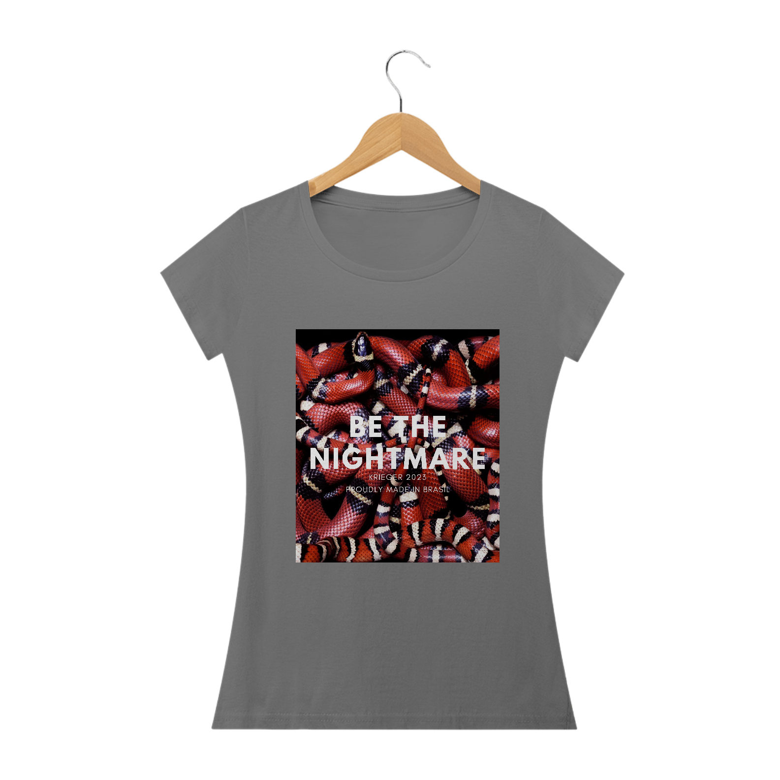 Camiseta Krieger Nightmare Feminina (estonada)