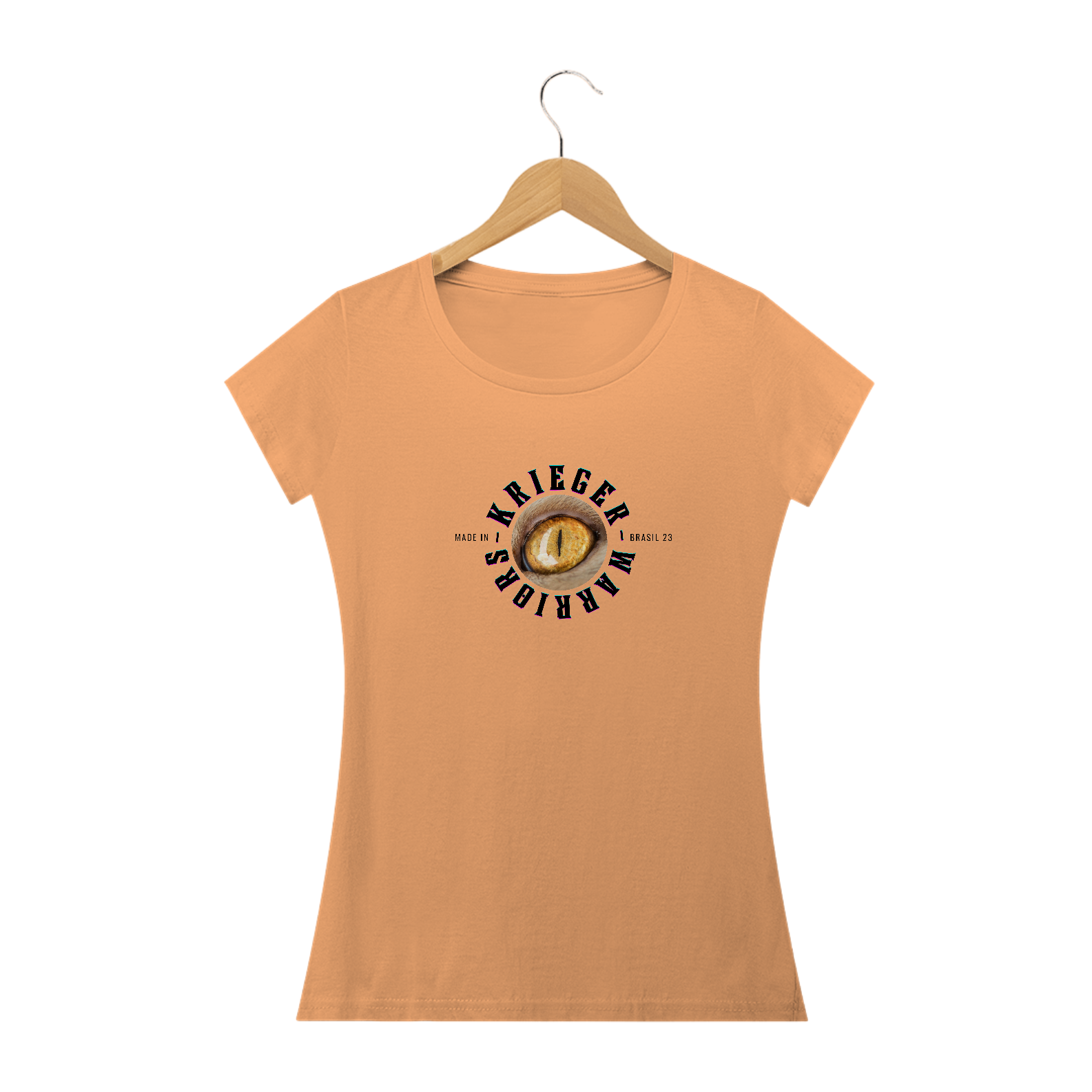 Camiseta Krieger Eye Ball Feminina (estonada)