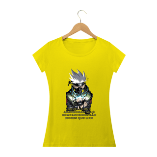 Nome do produto Geek - Naruto (Fem) - Aqueles que abandonam seus companheiros são piores que lixo