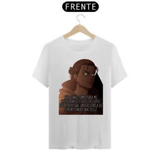 Nome do produto Geek - Shingeki No Kyojin - Não tenho tempo para me preocupar se isso está certo, Não espere que uma história de terror tenha final feliz