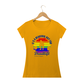 Nome do produto Camiseta Feminina RAINBOW DEADLIFT