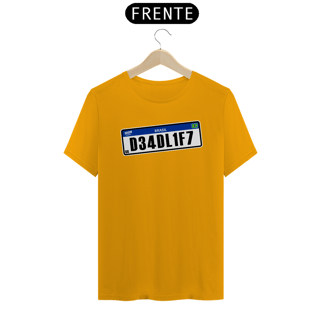 Nome do produto Camiseta Masculina PLACA
