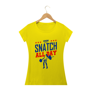 Nome do produto Camiseta Feminina SNATCH TODO DIA