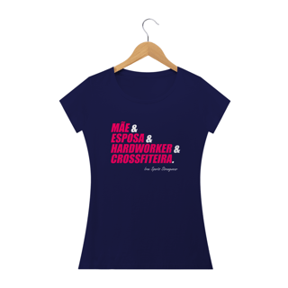 Nome do produto Camiseta Feminina CROSSFITEIRA
