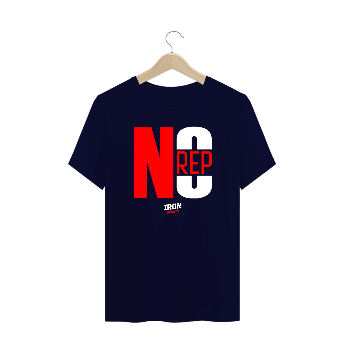 Nome do produto: Camiseta Masculina NO REP (Plus Size)