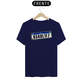 Nome do produto Camiseta Masculina PLACA