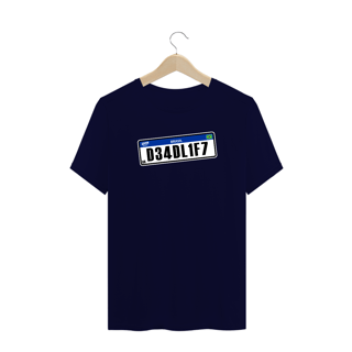Nome do produto Camiseta Masculina PLACA (Plus Size)